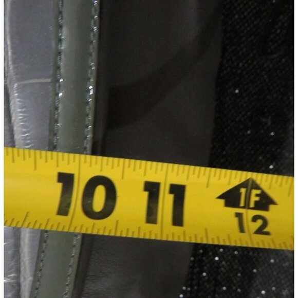 Coach 2011 Kristen Spectator Hobo Grey Croc Embossed Leather Expandable Satchel - Picture 13 of 13